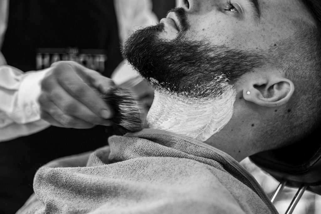 cuidado de la barba en los hombre