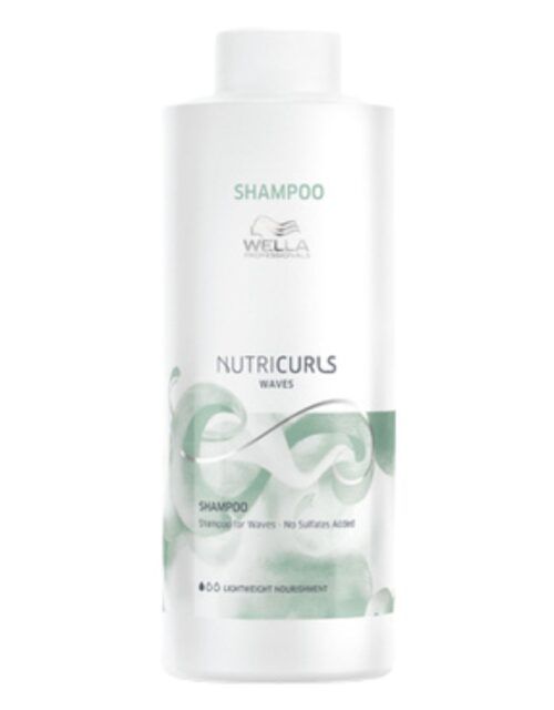 Wella - Wp Nutricurls Champu Waves Sin Sulf 1000 ml