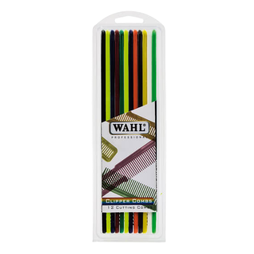 Wahl - Pack 12 Peines Flat Top Colores - Imagen 2