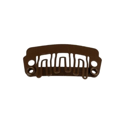 Clip Pequeño Marron Oscuro