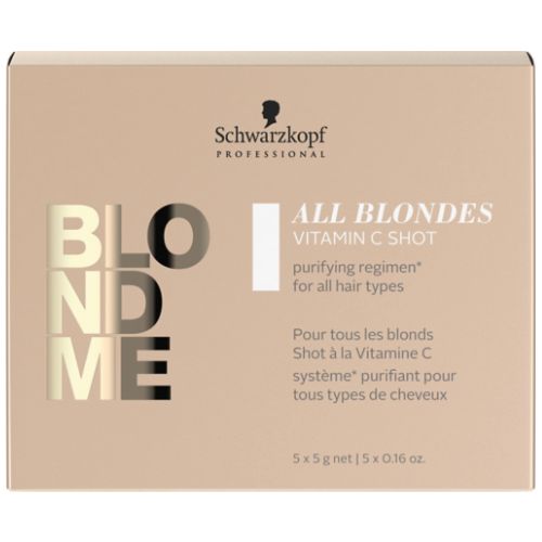 Schwarzkopf - Blondme Detox Shot Vitamina C All Blondes Serum 5x5gr
