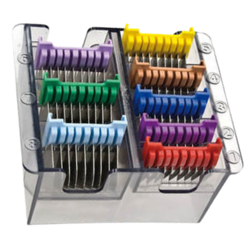 Moser-Wahl - Pack 8 Peines Metal